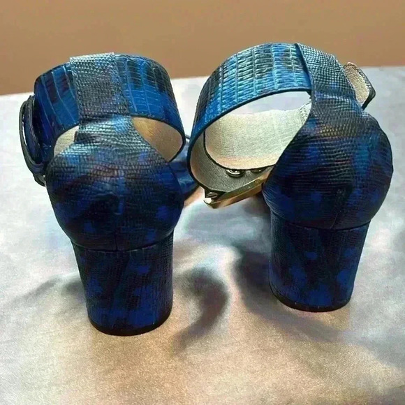 Michael Kors Blue Ankle Strap  shoes - Picture 7 of 10